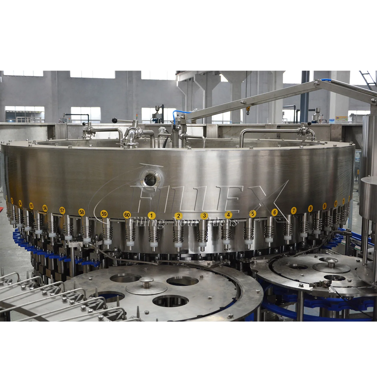 Small scale industries automatic water bottle filling machine