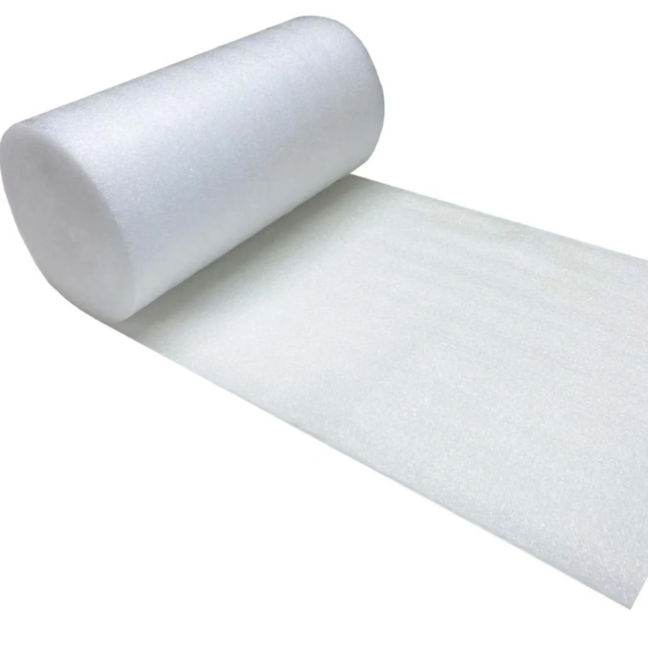 Custom Special-Shaped Pearl Cotton Lining Roll Anti-Vibration Pad Sheet Fillable  with Slitting Feature