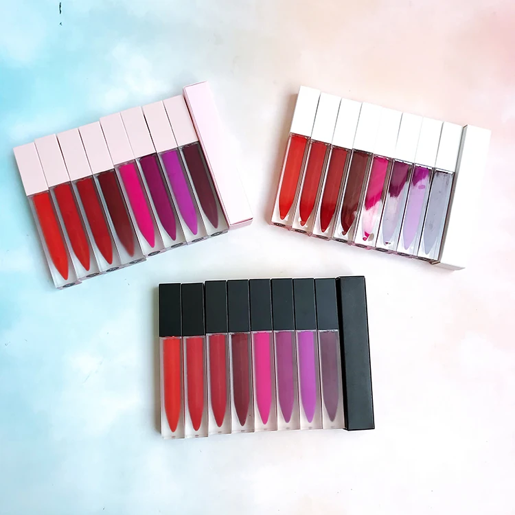 OEM Фирменная Вельветовая помада для макияжа, стойкая веганская матовая помада