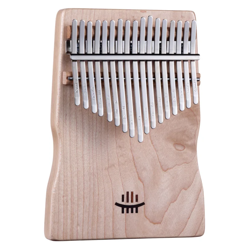  Оптовая продажа твердый клен S Форма 17 ключ Kalimba игрушечное пианино Finger фортепиано музыкальный