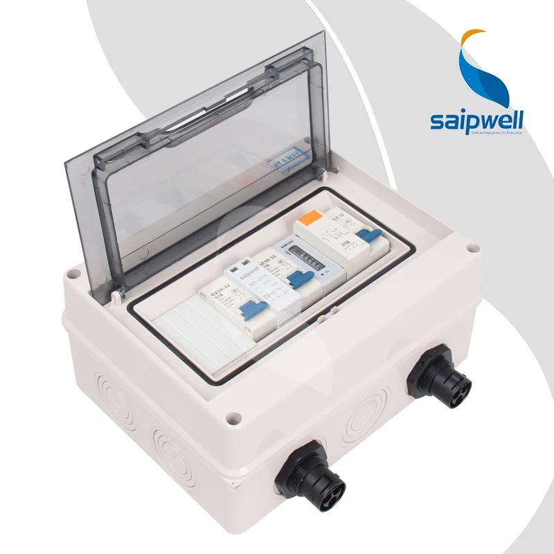 1KW 2KW 3KW 5KW 10KW PV solar combiner box 2 strings DC1000V DC500V waterproof DC circuit breaker box