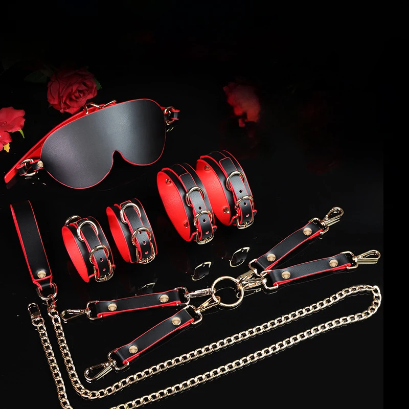 8 Piece BDSM Sexuels Wholesale Erotic Adult for Couples Sex Furniture Set Sex Toys Gear japan Bondage Kit SM Products
