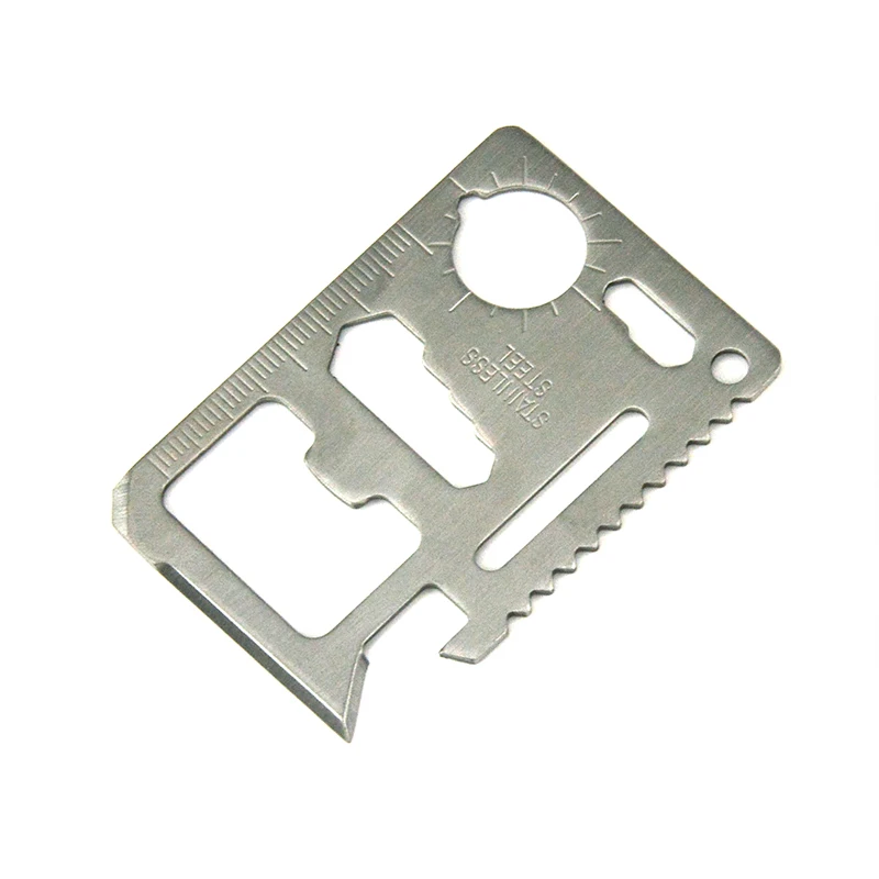 OEM Mini  Pocket  Card Life-saving Multifunctional Tools  Outdoor Survival tool
