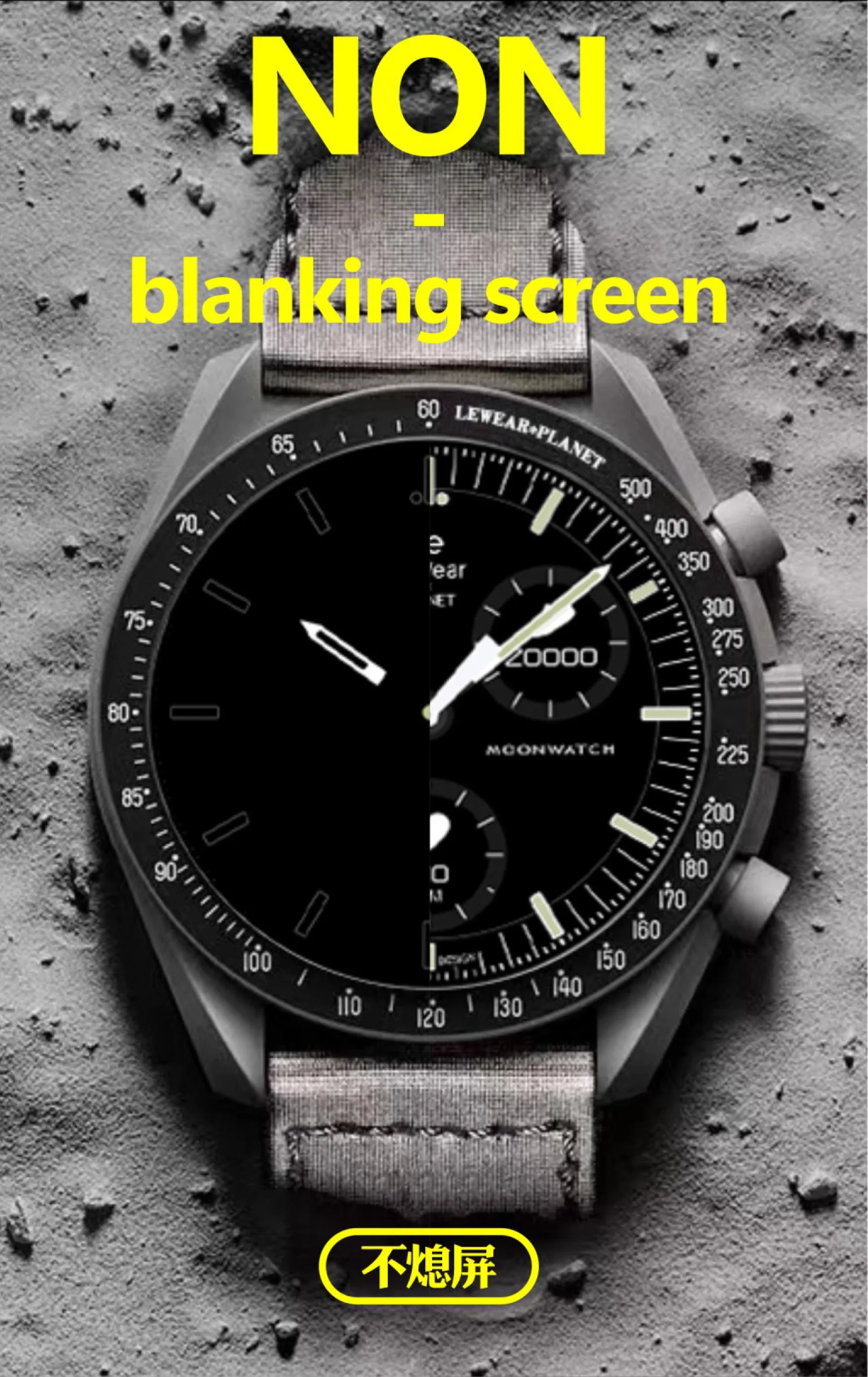 VALDUS 1.28 Inch AMOLED Screen Vibration Setting Health Monitoring GPS Function Digital Shut-Down Smart OMG Watch