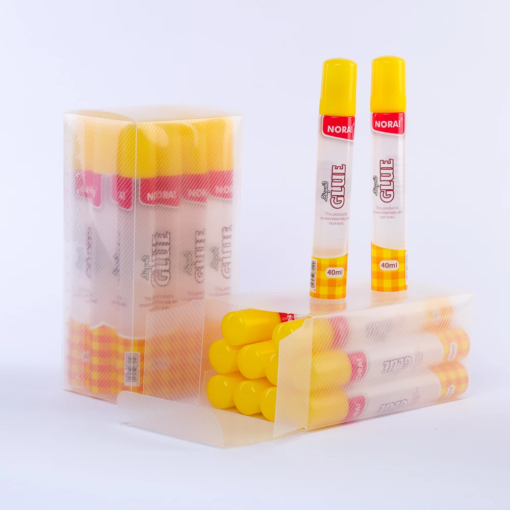 Transparent Dab and Sealing Fast Drying Adhesive  6x40ml Pen Style Ideal or envelopes,Stamps,Letters