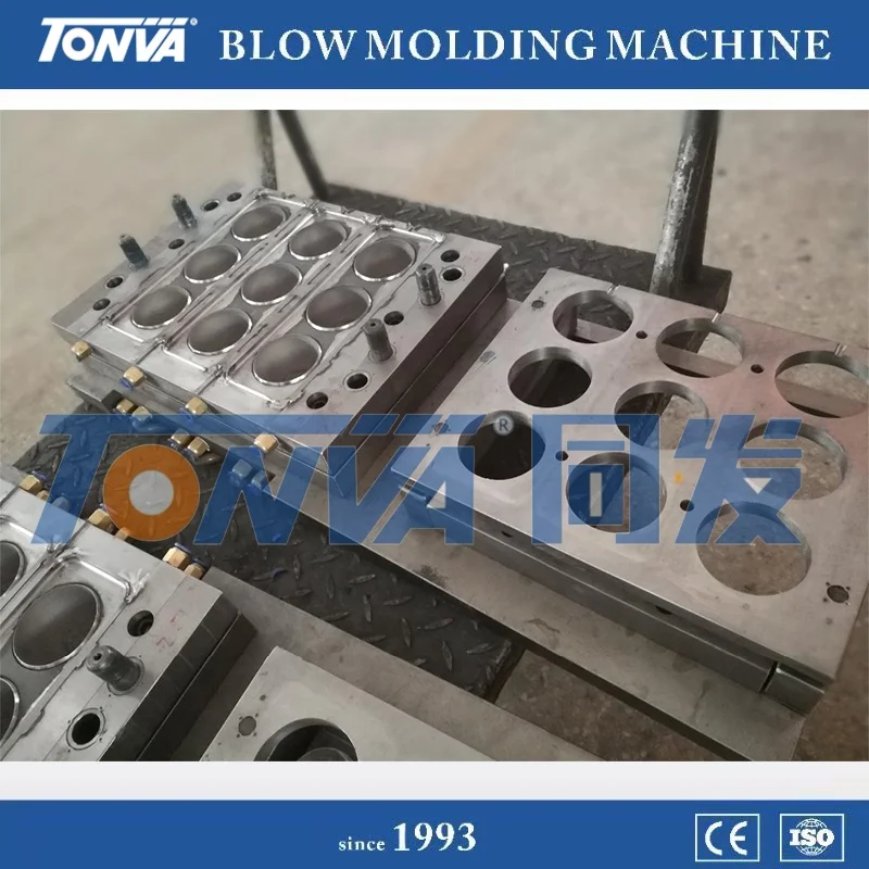 plastic toy ball sea ball multy color making on TONVA plastic blowing  machine  and molds fully automatic production