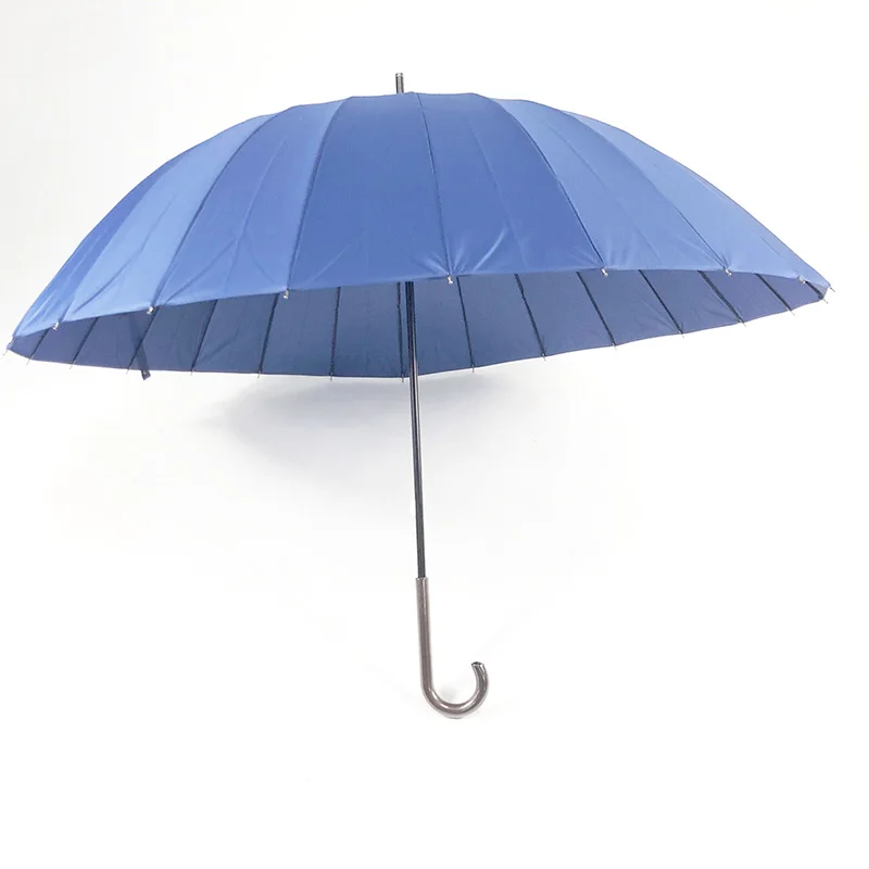 Totes Eco Handing  Open Umbrella Classic Wooden J Stick Handle with Grip Design Versatile Travel, Perfect for Rainy Days