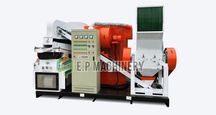 Гарантированное медный кабель гранулятор рециркуляции и сепаратор