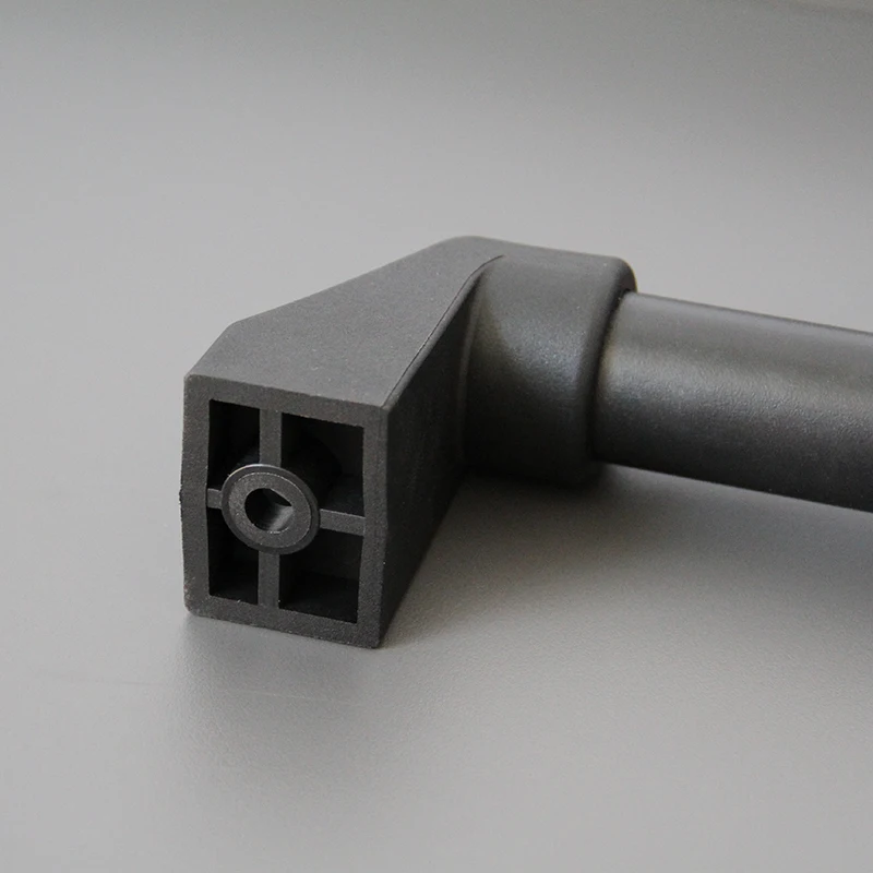 Machine Tool Protective Door Handle with Aluminum Alloy Tubular Industry Diameter of 30mm Metal