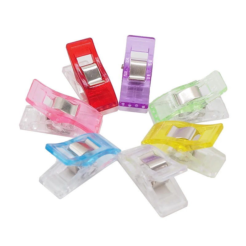 PVC Clover Quilt Quilting Binding Clamps Plastic Wonder Clips
