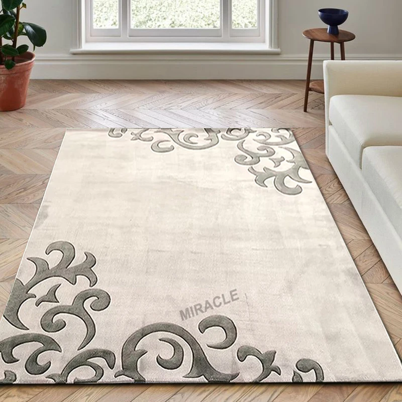 Custom Carpet Racecourse Decoration Modern Rug Abstract Yellow Mat Yellow And Pink Carpet