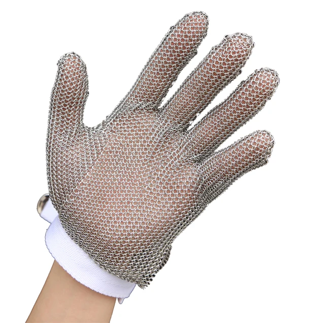 NM Safety Stainless steel Butcher Use Cut Resistant Glove