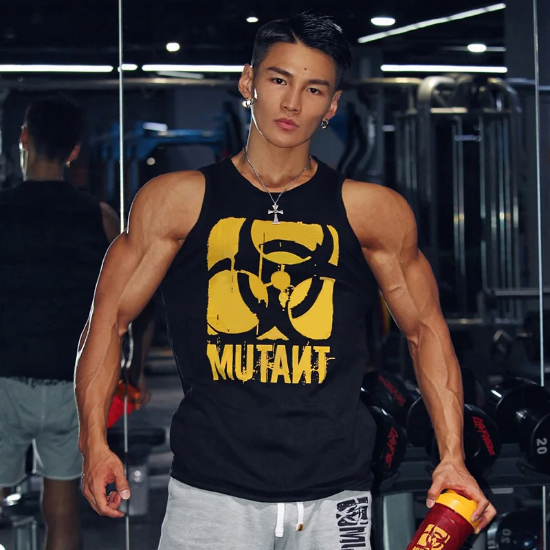 
Tank Mens Tops Cheap Top Running Men Wholesale Oem Muscle Gym Custom Made Wear Stringer Training Boxing Singlets 