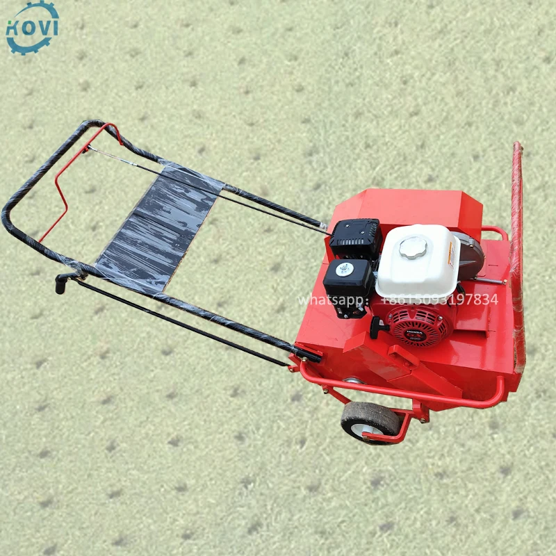 lawn roller plug aerator grass aerator lawn punching machine