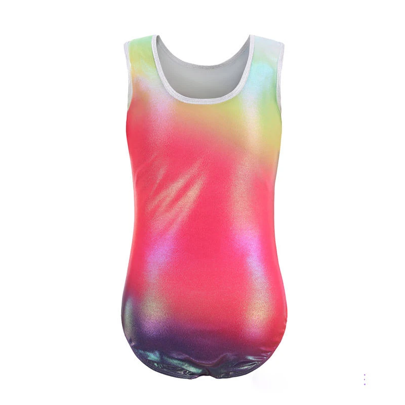 Fashion Unique Design High Quality Cheap Kids Girls Children Tank Training Rhythmic Gymnastics Leotards for sale