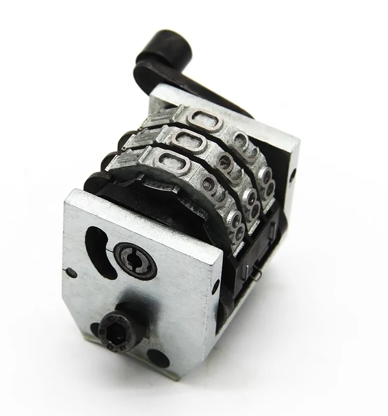 3digit Rotary type numbering machine numbering box numerator for multilith .Hamada offset machine