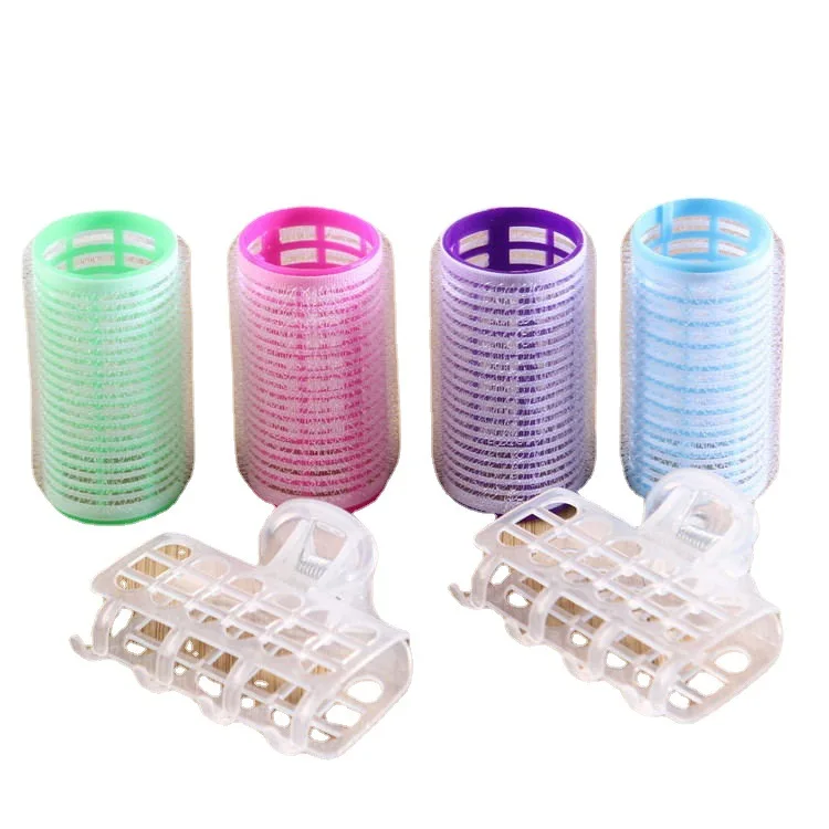 Wholesale 3pcs No Heat Magic Spiral Hair Curler Women Plastic Hair Rollers with Stick