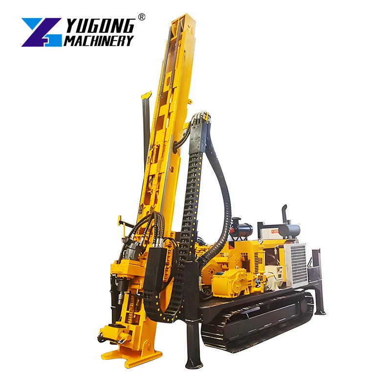 High Quality High Strength Hydraulic Hard Rock Drilling Rig Hydraulic Crawler Core Drilling Rig