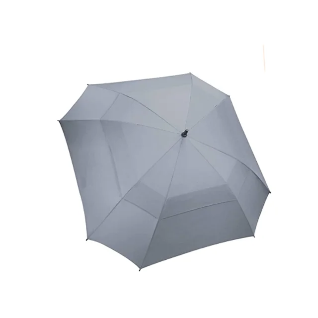 
Automatic big size Vented Square Deal Golf Umbrella double layers windproof waterproof 