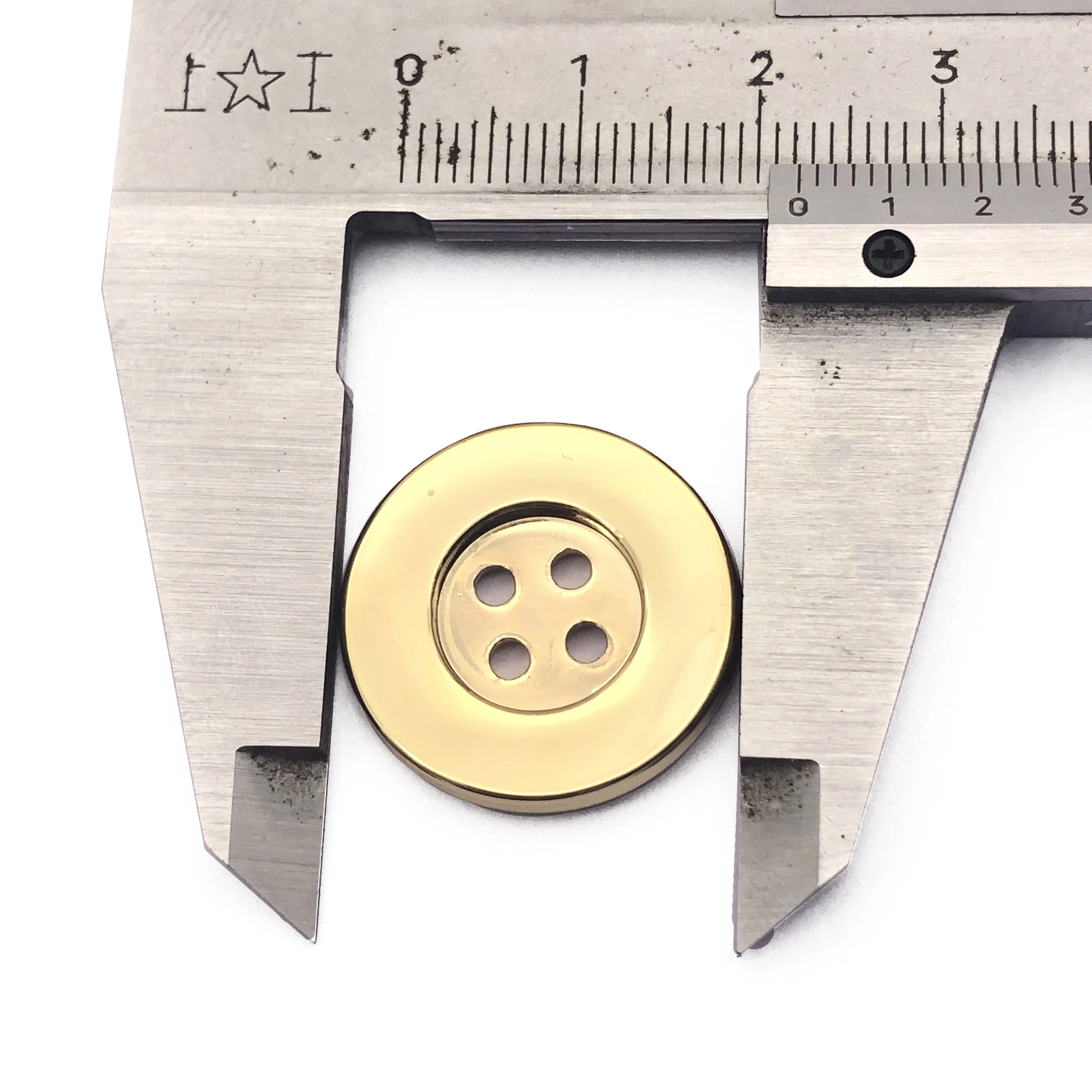  high quality custom size and logo 4-holes button for clothes