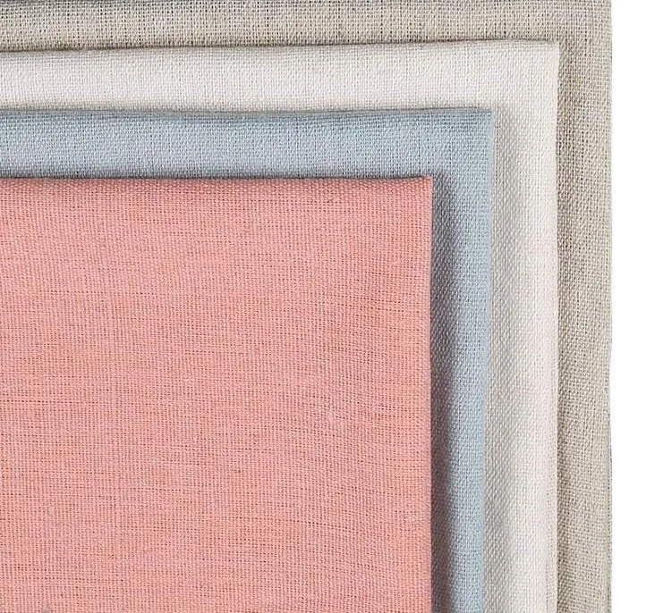 100 Cotton Linen Fabric Wholesale Hand Made Cloth for Clothing