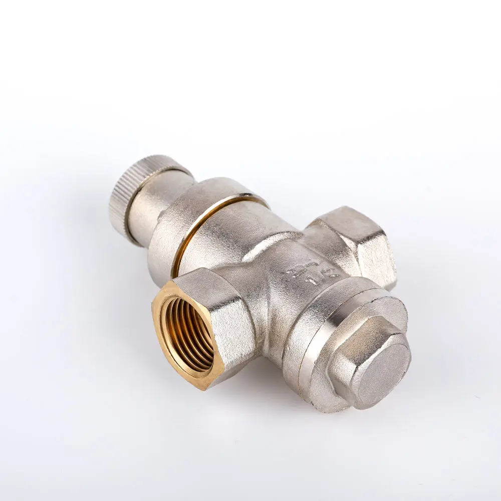 Nickel Plated Adjustable Brass Relief Control Water Pressure Reducing Valve