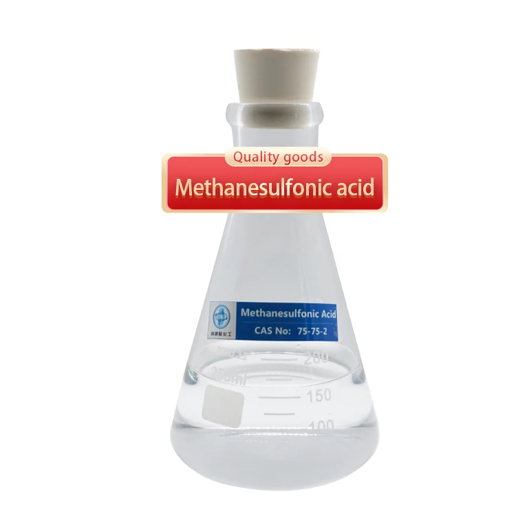 75-75-2 Methane Sulfonic Acid 70% 99% Methanesulfonic Acid MSA 75-75-2 with Low price