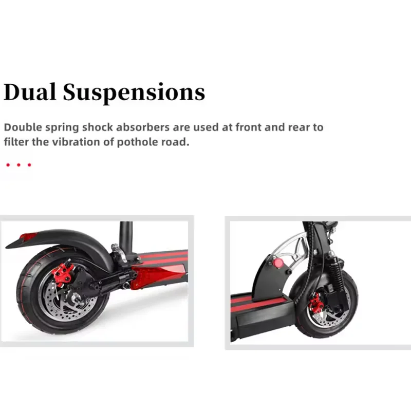 Electric Motorcycle Kick Skateboards Off Road Skateboard 800w electric Scooter 45kmh E Scooter With Seat