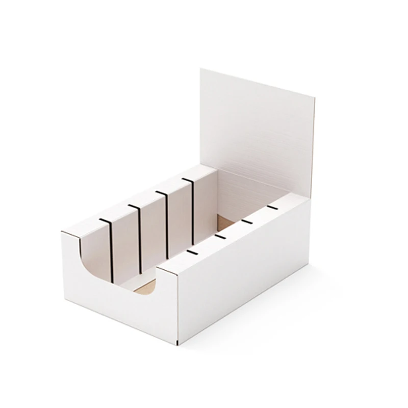 Custom Paper Pop Up master boxes Cardboard Table Counter Top Box Display Case Counter Cardboard Makeup Counter Display Box