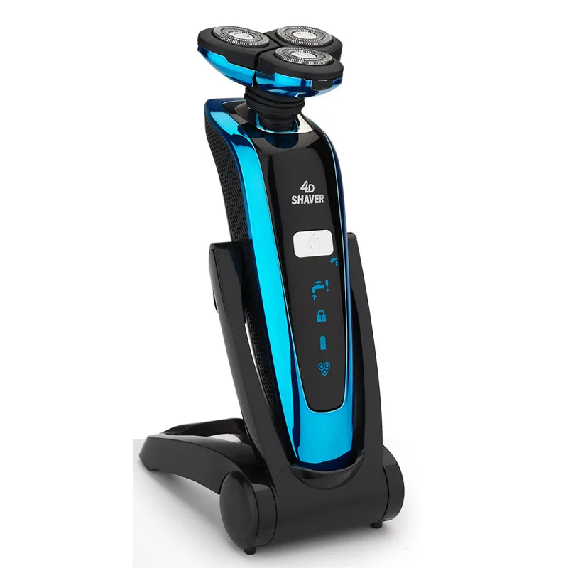 
Shaver Grooming Kit 4 In 1 Five Head Beard Hair Razor Cordless Rechargeable Electric Shaver For Mens 
