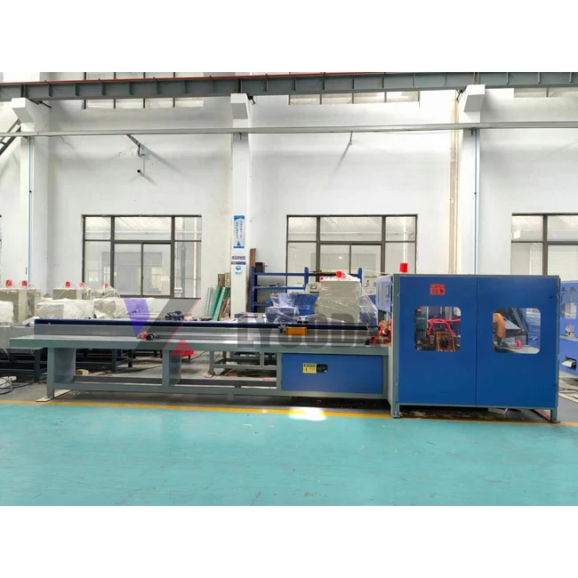 Wood pallet machine plywood block nailing and cutting machine for EPAL wood pallets making line