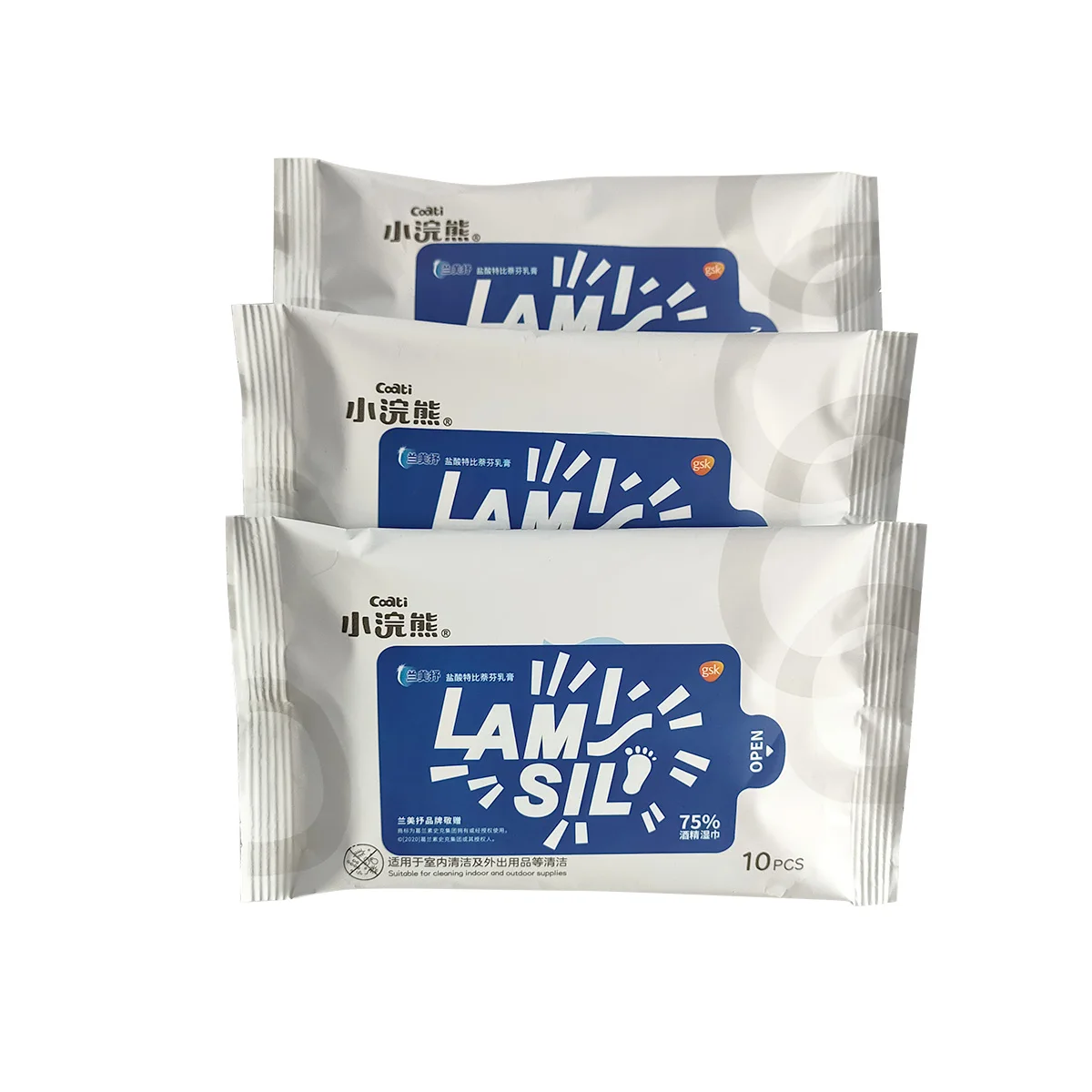 Cleaning Alcohol Isopropyl 75% Antiseptic disinfection Hand Sanitizing Wipes Alcohol Pads Pocket Bag