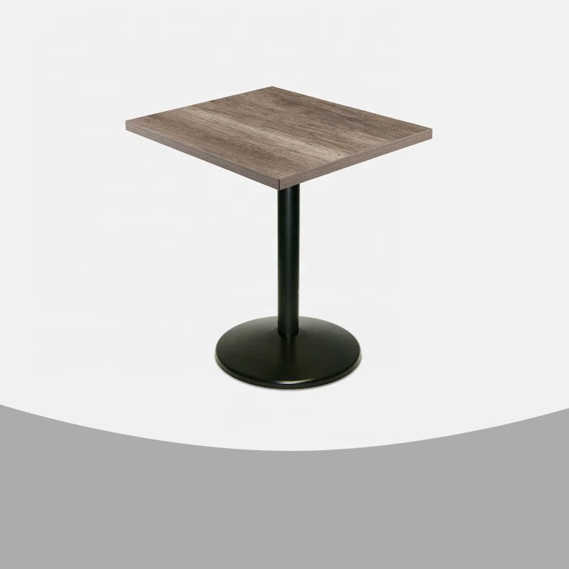 Modern Milk Tea Dessert Shop Square Table Simple Cafe furniture set Fast Food bar Small Round Square Table