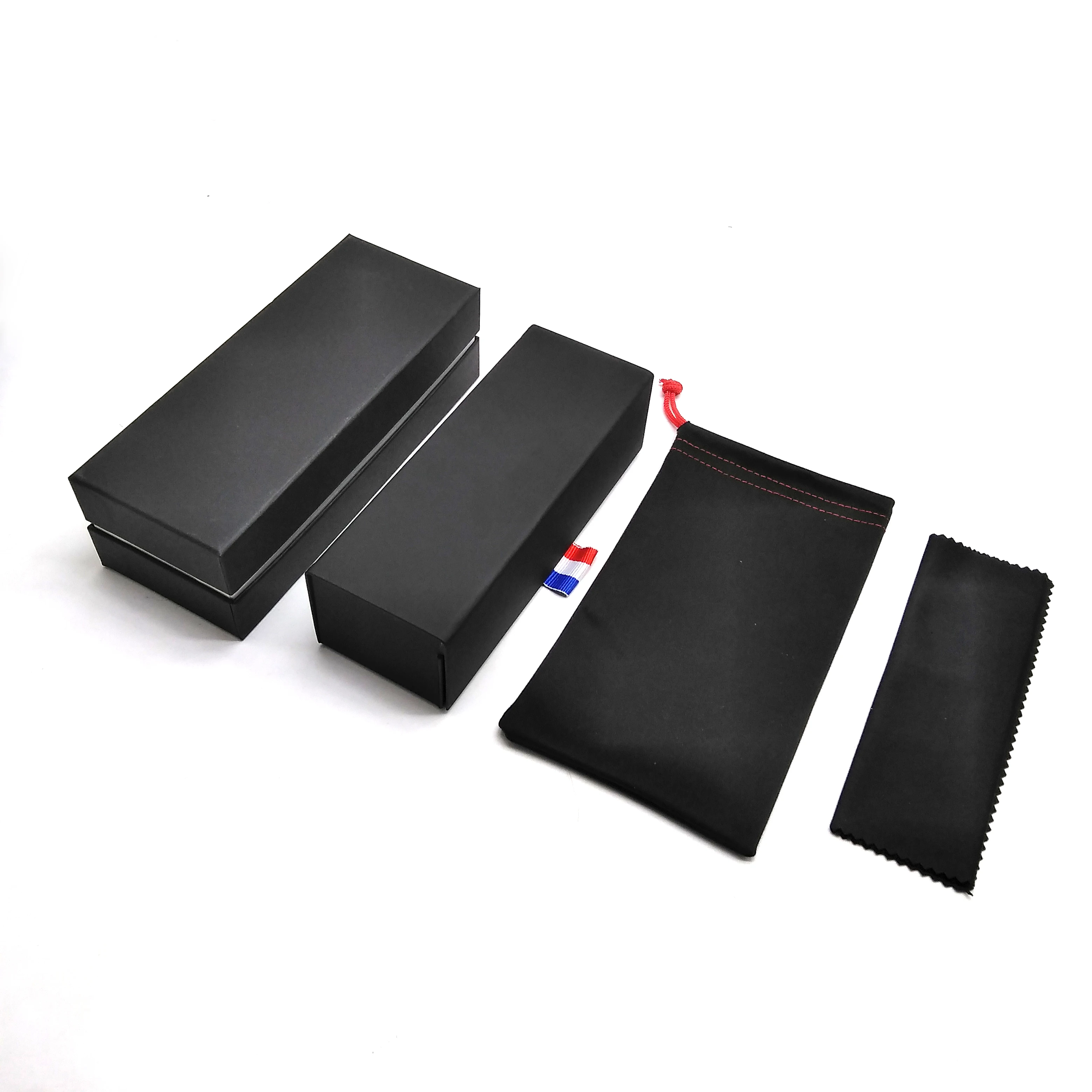 High quality PVC material sunglasses bag custom logo low moq eye glasses cases eyewear handmade