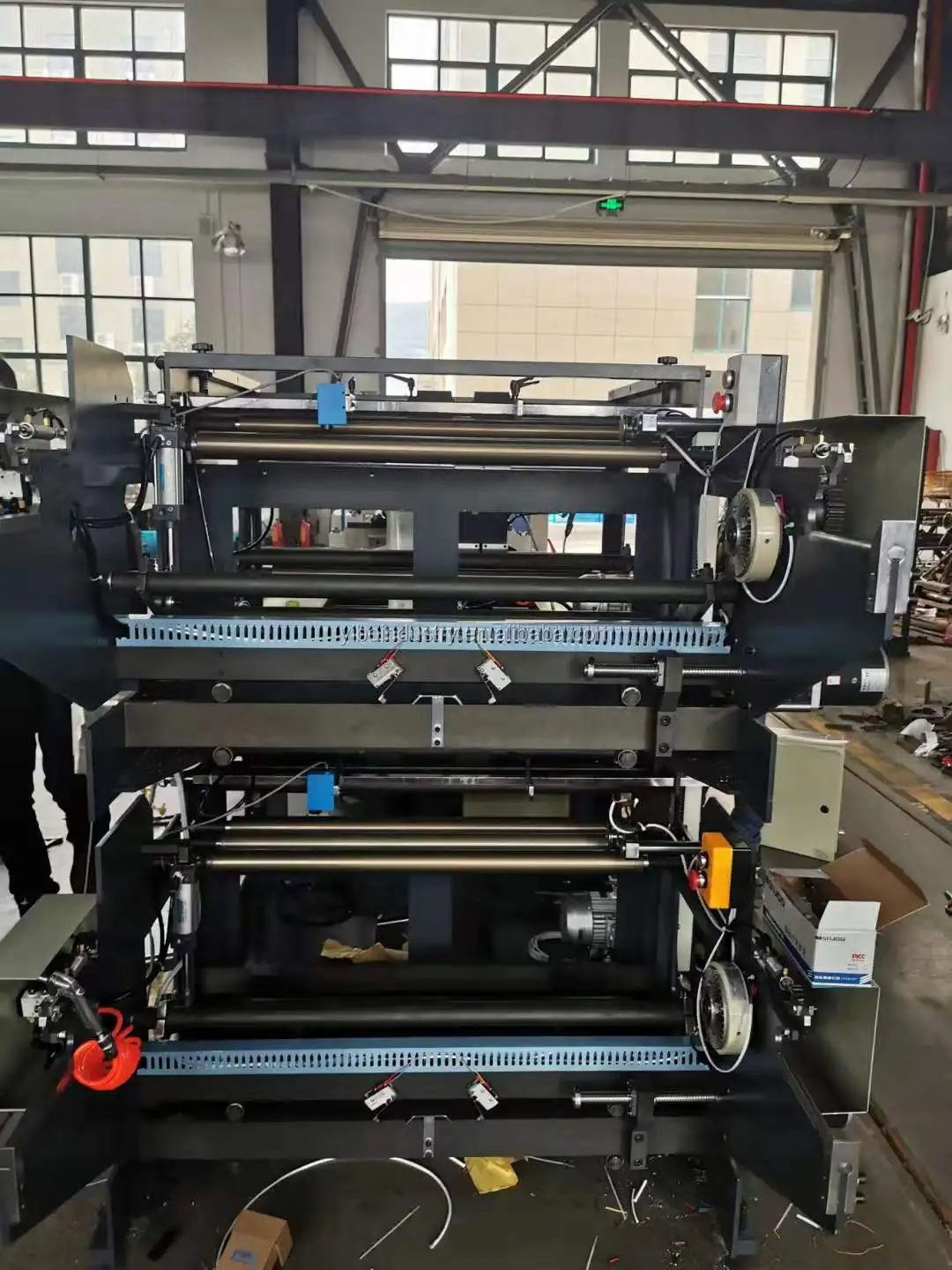 high speed 3-side sealing,center sealing/middle sealing bag making machine