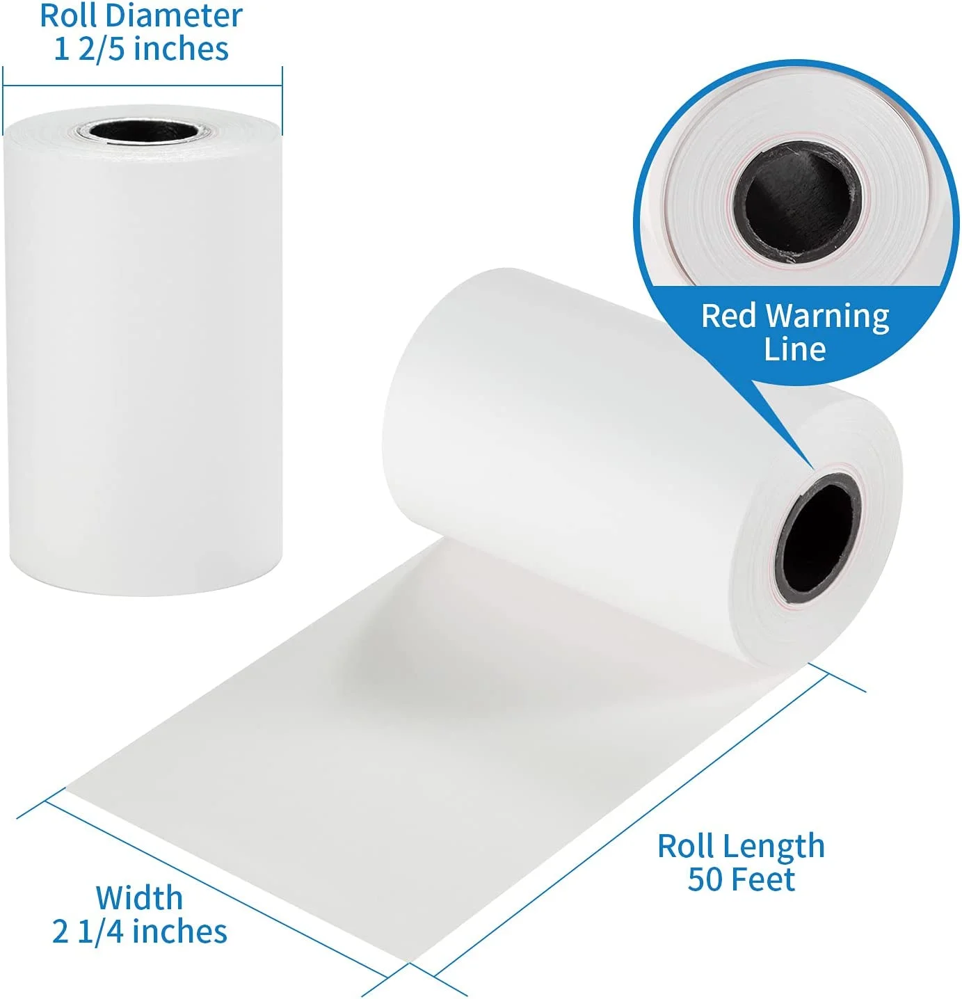 Thermal Paper Roll for Printing 80x80mm 3