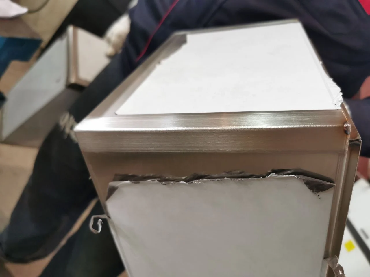 Low MOQ Stainless Steel 304  large sheet metal case cnc services metal cabinet shell fabrication