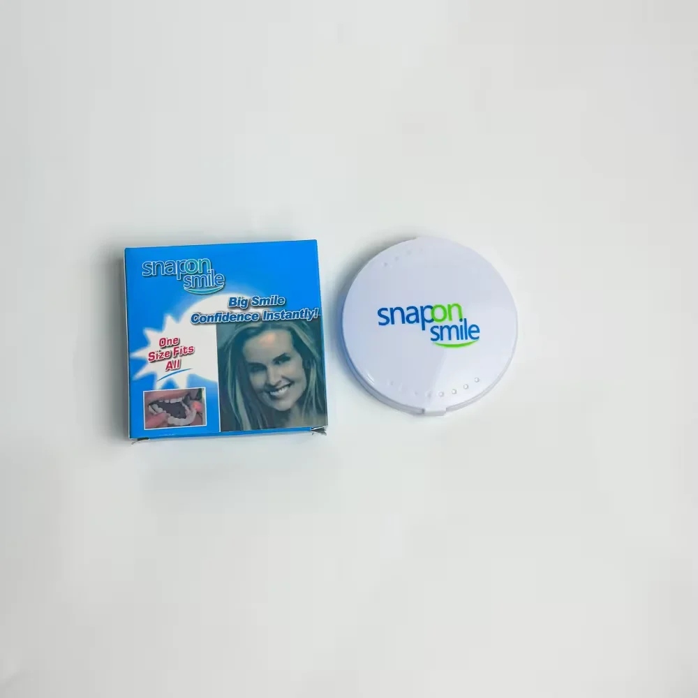 New Arrival Wholesale Cheap price Beauty tool false teeth of 2 pairs of Upper and Lower Teeth Veneer for Perfect Confident Smile