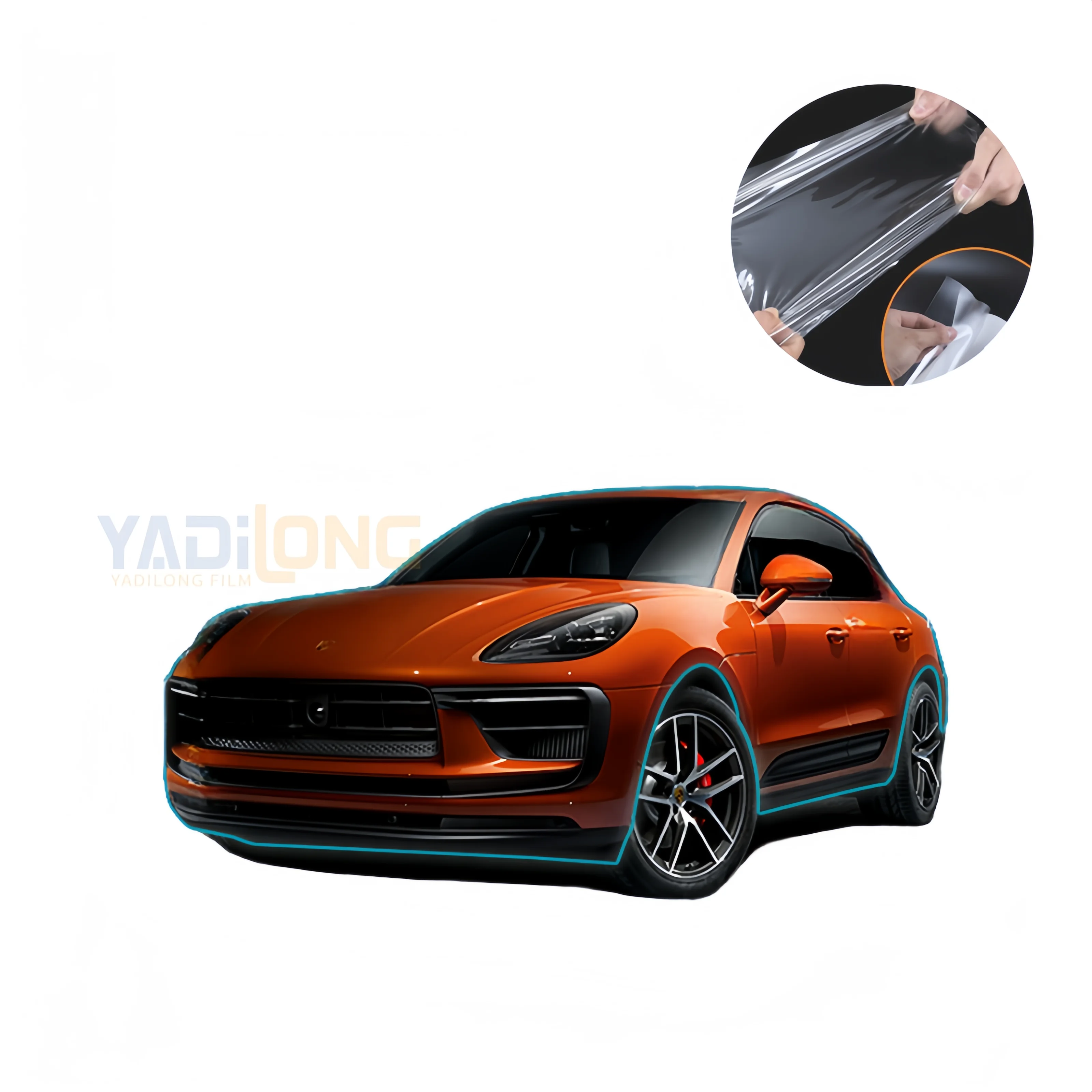 Hot Sale 6.5/7.5/8.5/10mil Clear Auto Ppf Tpu Paint Protection Film Transparent Car Body Tpu Ppf Paint Protection Film