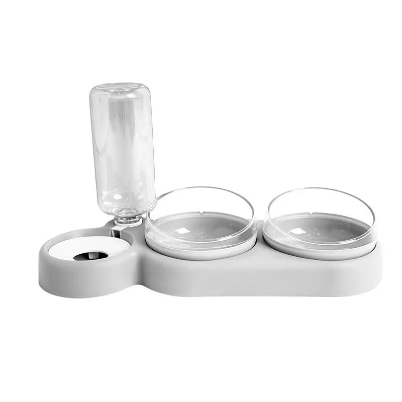 Factory Supply 3 in 1 Pet Feeder Bowls Food And Water Dispenser Automatic For Cats and Dogs Pet Bowl