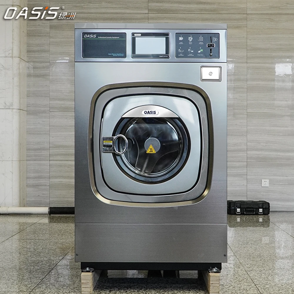 Oasis Plus Series 25kg/50lb Wash Machine Automatic Commercial Washing Machine Front-load Washers Washing Machine 25kg