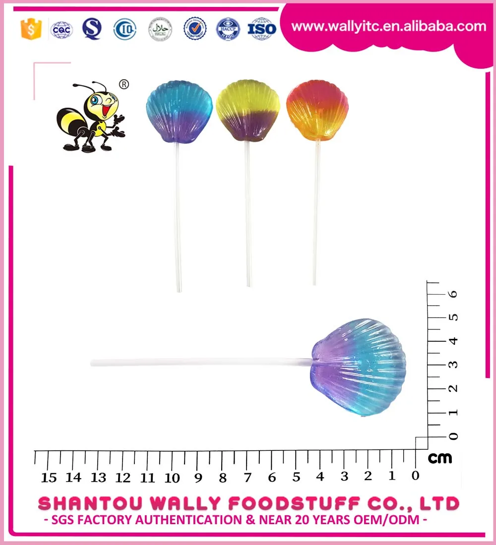 New Fiberglass Candy Sells Lollipop  Rainbow Custom Halal Sweets  Hard Shape  Swirl  Handmade Sweet Made In China Shape Lollipop