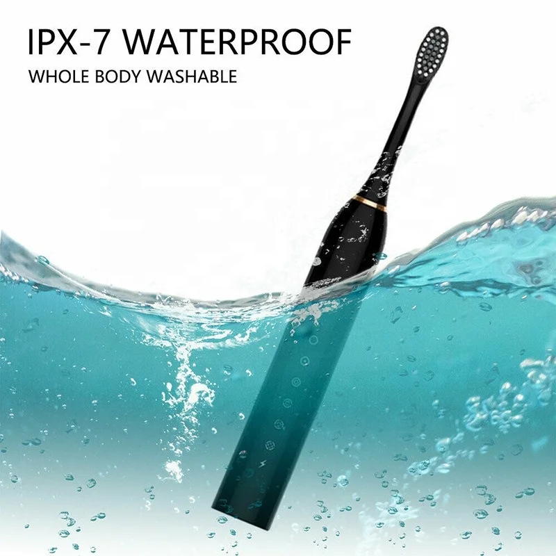 IPX7 Waterproof 5 modes Rechargeable Sensor Sonic intelligence Toothbrush Oral Care Teeth Whitening Electric Toothbrush