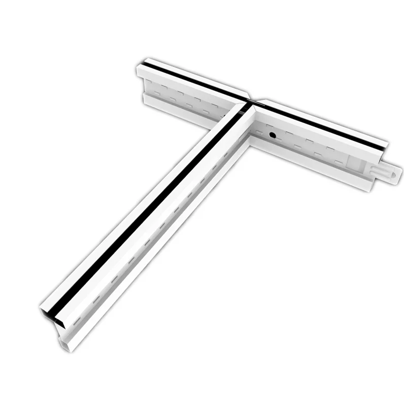 suspended galvanized Exposed Ceiling T Grid components for Ceiling Decoration paint keel Ceiling grid 32/38