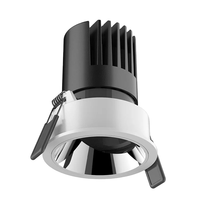 12W Anti Glare Cut Out 75mm Adjustable Angle LED Recessed Downlight Ceiling Light