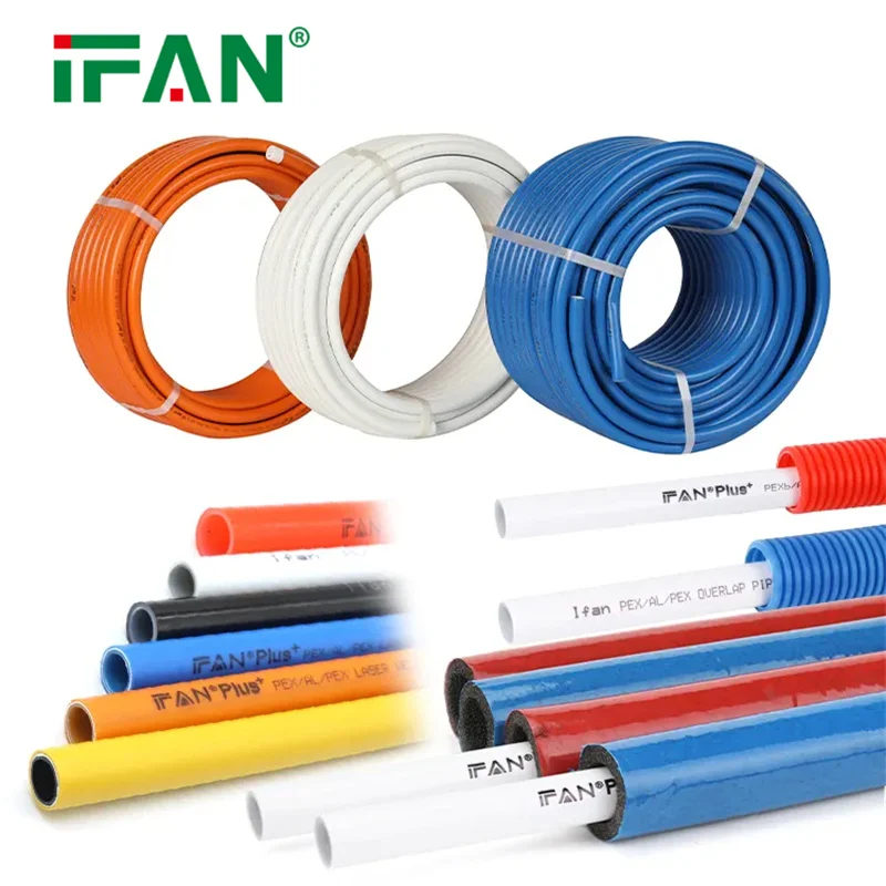 IFAN OEM PEX AL PEX Water Tubes Underfloor Heating Pipes 16-32mm Multilayer Composite Pipes Durable Pert Pex Pipe