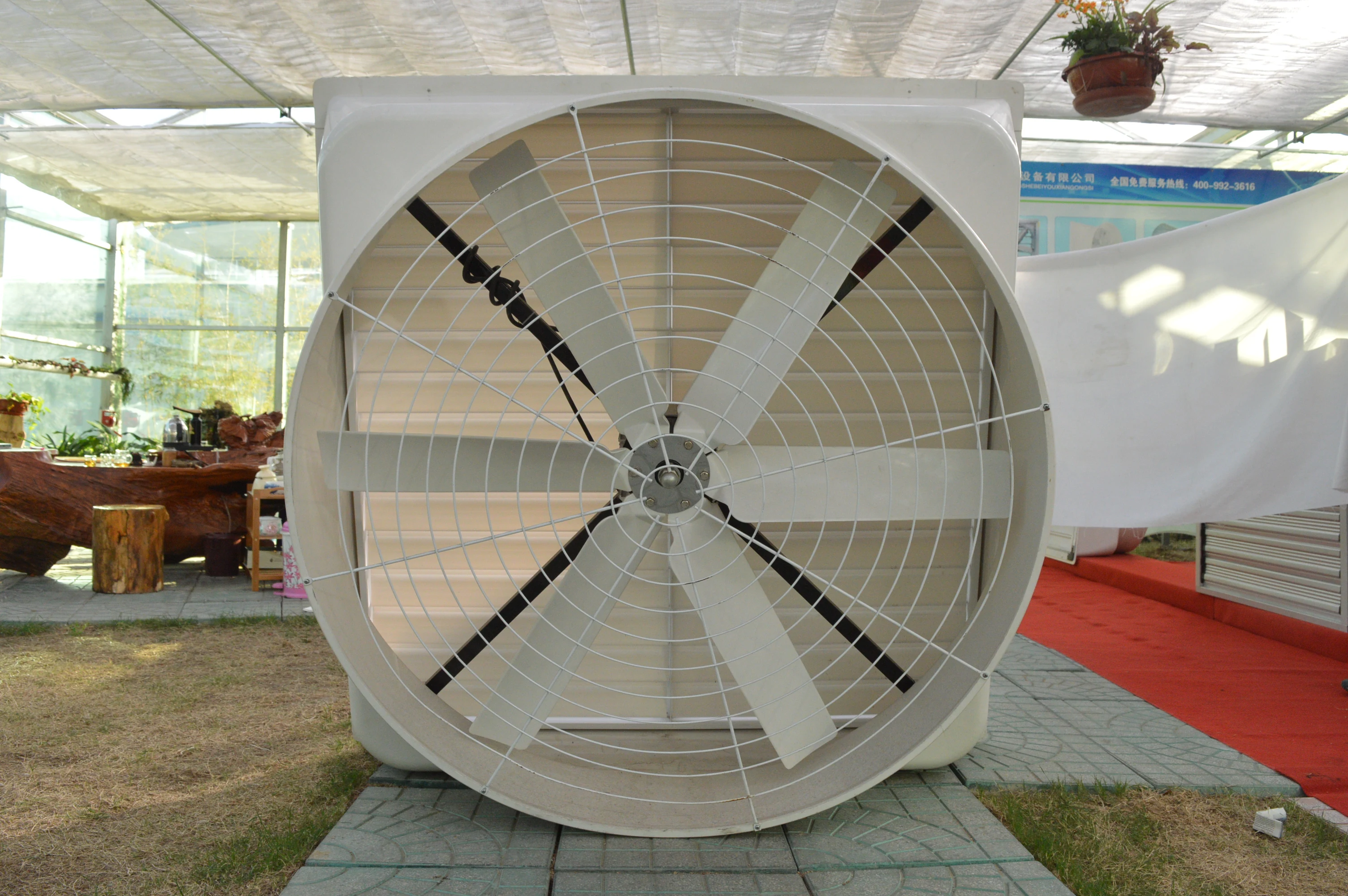 industrial ventilating centrifugal frp multifan cone ventil fan pig farm window fan exhaust fan