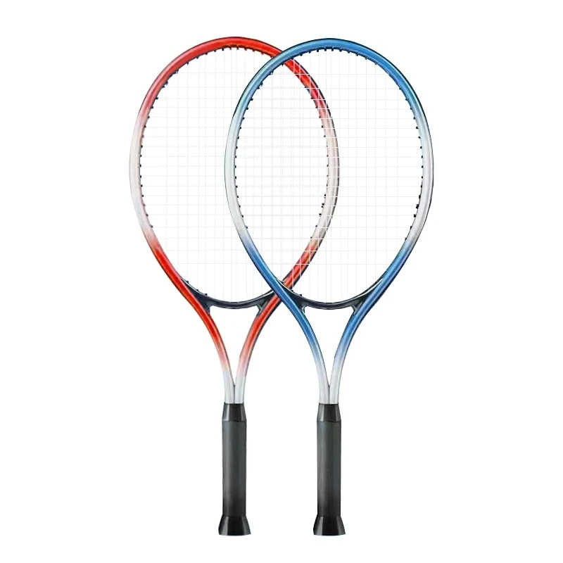 Professional Adult & Children Tennis Racket Outdoor Sports Trainer with Plastic Grip Factory Wholesale New Tennis Racket