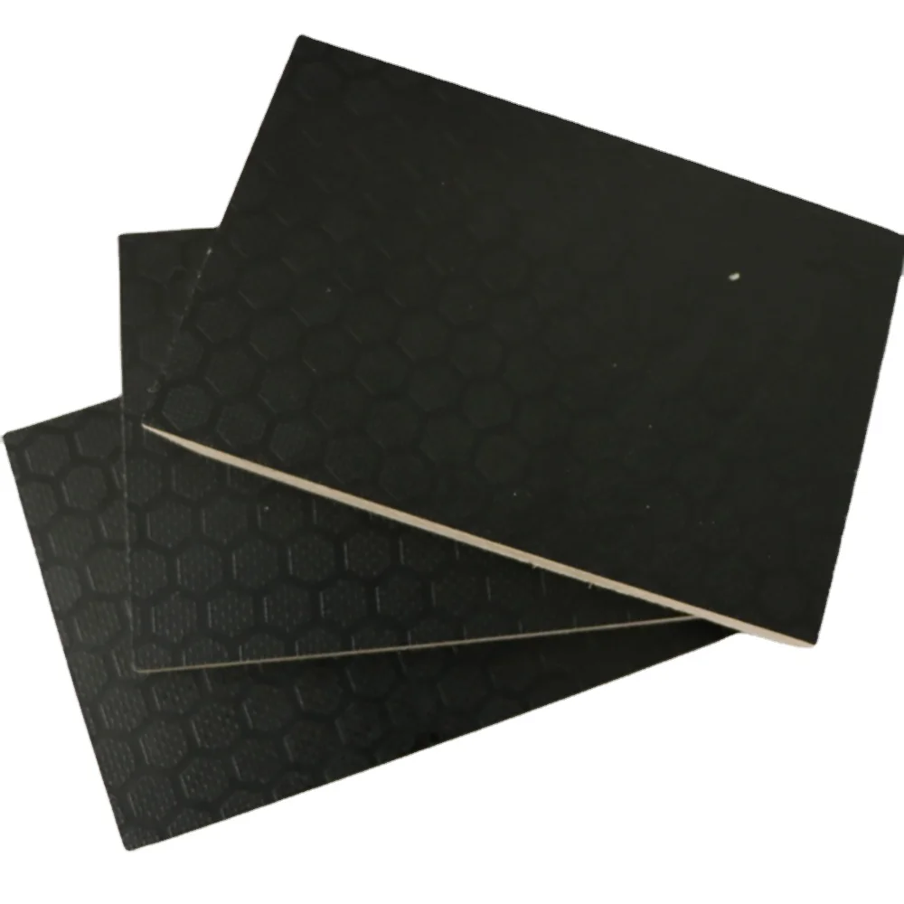 GTCO Black 4*8ft three times hot press 10mm eucalyptus core faced plywood with CE ISO for construction