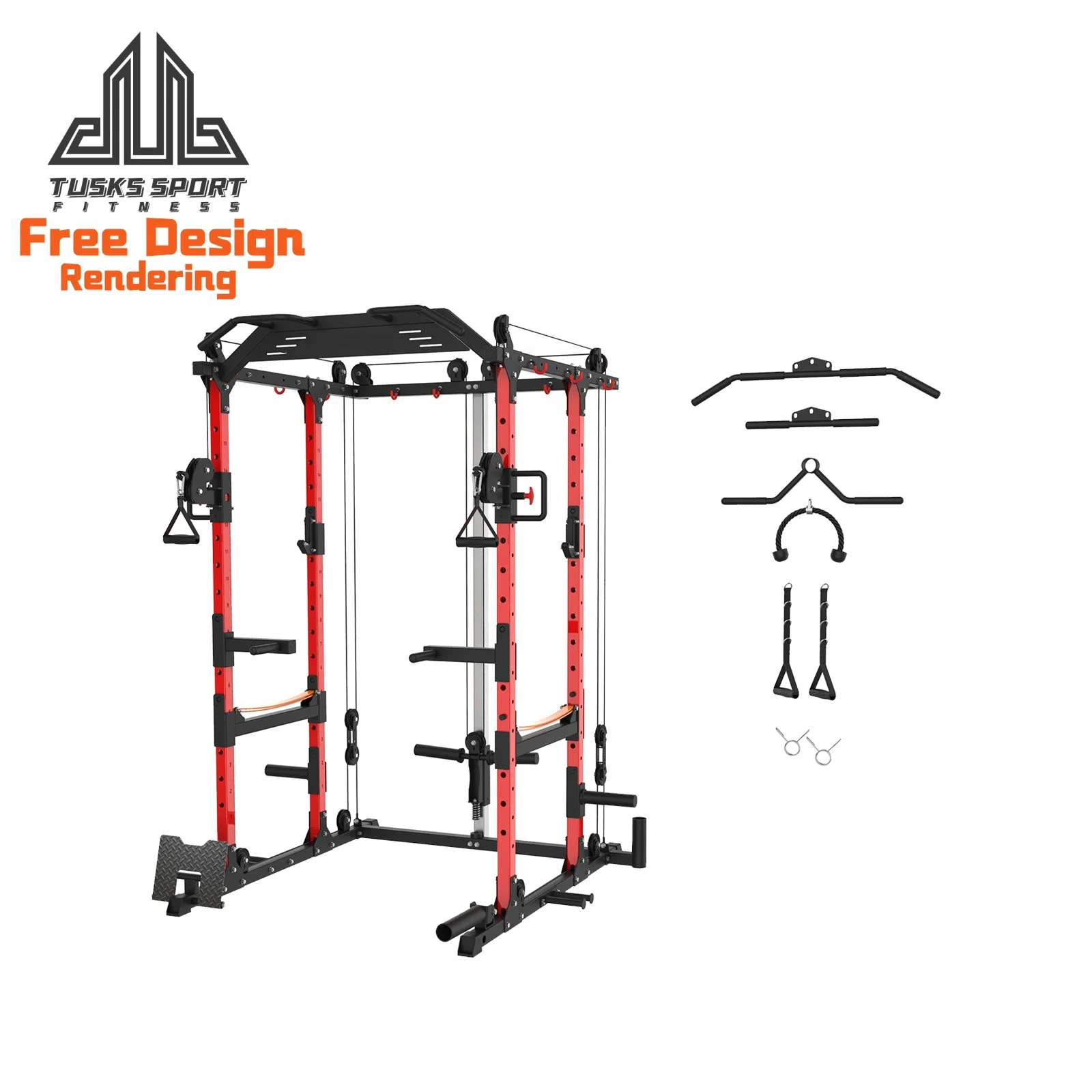 TK7-F26 Multi-Functional Trainer - Versatile Full-Body Fitness Training Equipment - Professional Gym Machinery